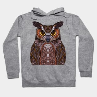 Great Horned Owl Hoodie